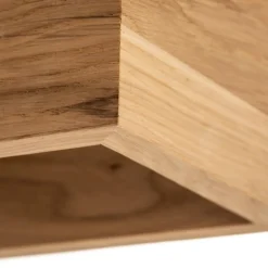 Envostar Kubiko væglampe, olieret eg