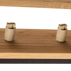 Envostar Kubiko væglampe, olieret eg