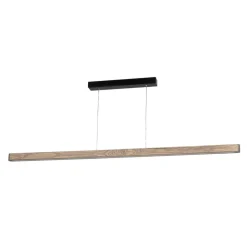 Envostar Lineo LED-pendel fyrretræsgrå 118 cm