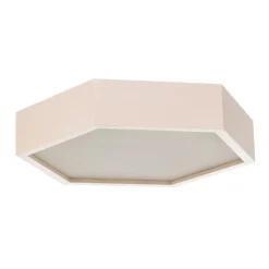 Envostar loftlampe Hagen, hvid fyrretræ