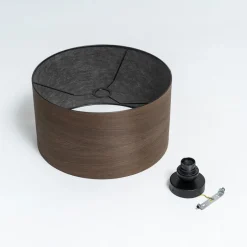 Envostar loftslampe i finér røget eg Ø 40cm