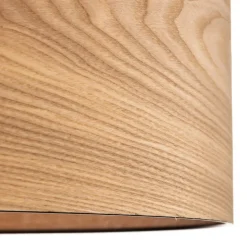 Envostar Loftslampe i finér, kernetræ, ask Ø55cm