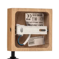 Envostar Risco væglampe 1-lys stofskærm grå