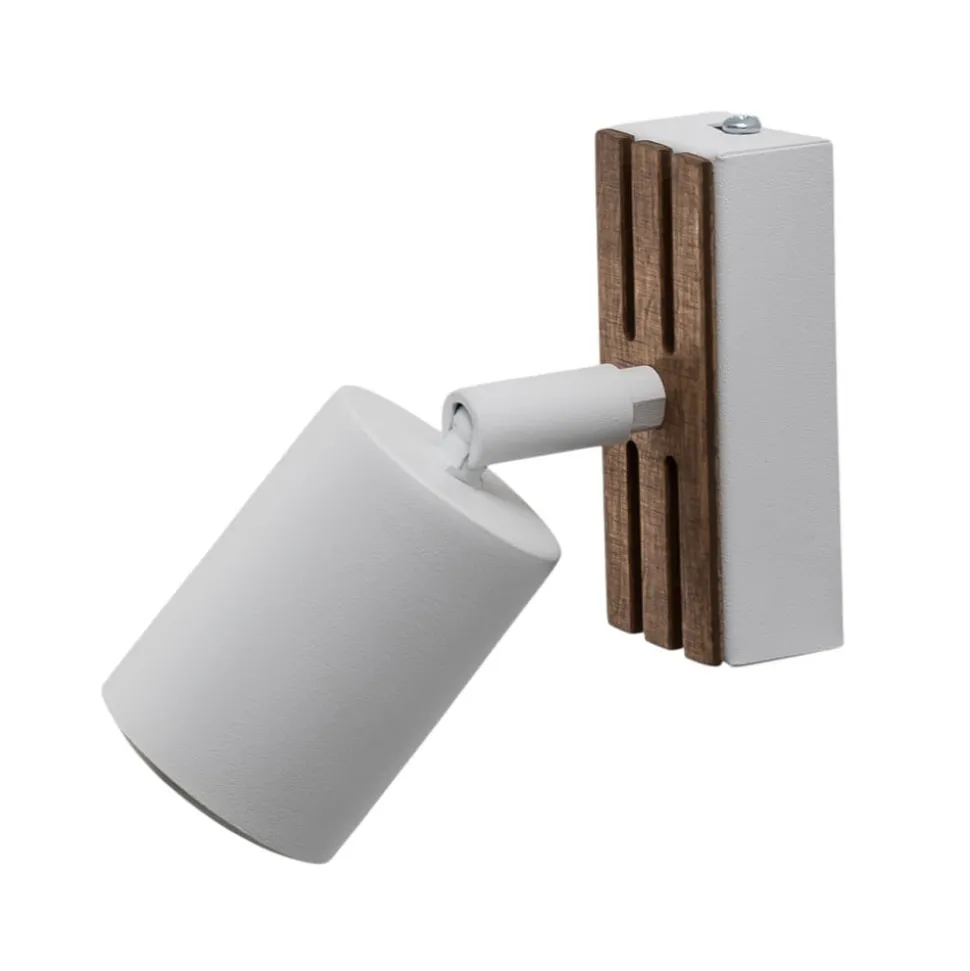 Envostar Tino vægspot 1 lyskilde hvid/træ