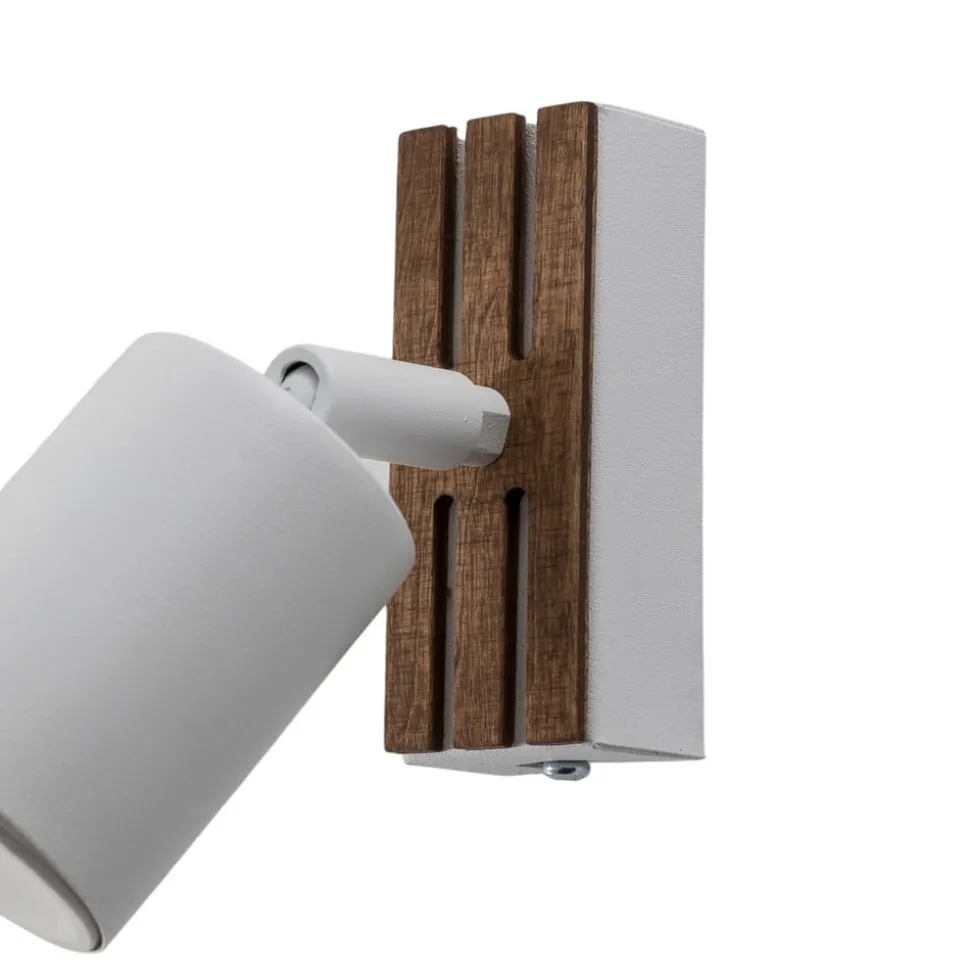 Envostar Tino vægspot 1 lyskilde hvid/træ