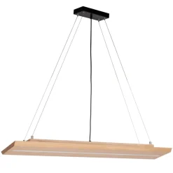 Envostar Tribe LED-hængelampe, olieret eg