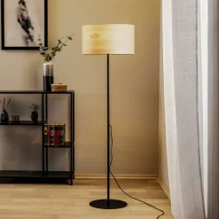 Envostar Veneer gulvlampe, kerneved ask