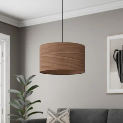 Envostar Veneer hængelampe, valnød