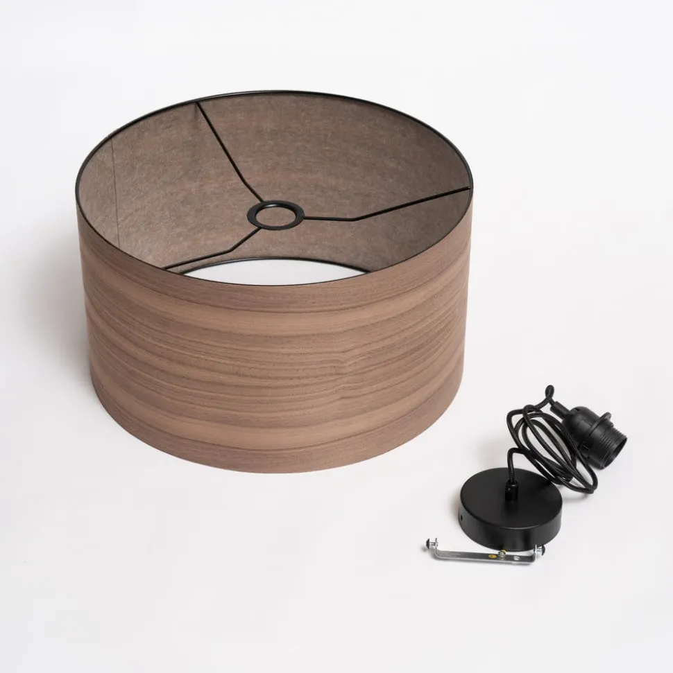 Envostar Veneer hængelampe, valnød