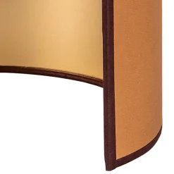 Envostar væglampe Idun brun højde 24 cm naturmateriale vegansk