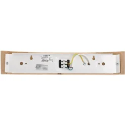 Envostar væglampe Kerio, bredde 40,5 cm, egetræ