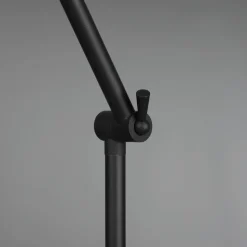 Enzo gulvlampe, højde 150 cm, sort