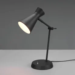 Enzo skrivebordslampe, sort, 1 lyskilde