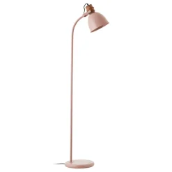 Erena gulvlampe, drejeligt hoved, lyserød
