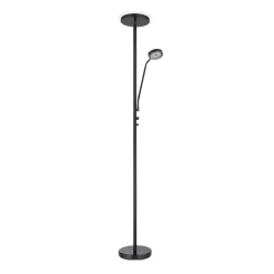 Ernst LED-gulvlampe med flexarm, sort