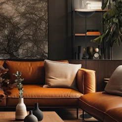 Estate LED-gulvlampe, sort, touchdæmper, USB-kabel