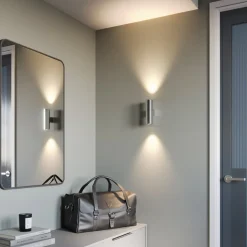 Euluna Marion væglampe, 2 lyskilder, krom