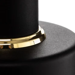 Euluna Selma hængelampe, 1 lyskilde, sort, Ø 11 cm