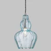 Eustoma hængelampe, lyseblå
