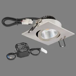 EVN PC20 Indbygget kantet fasedimmer 3000K stål