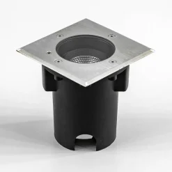 EVN Pentola indbygningslampe stål 13,5x13,5 3.000K