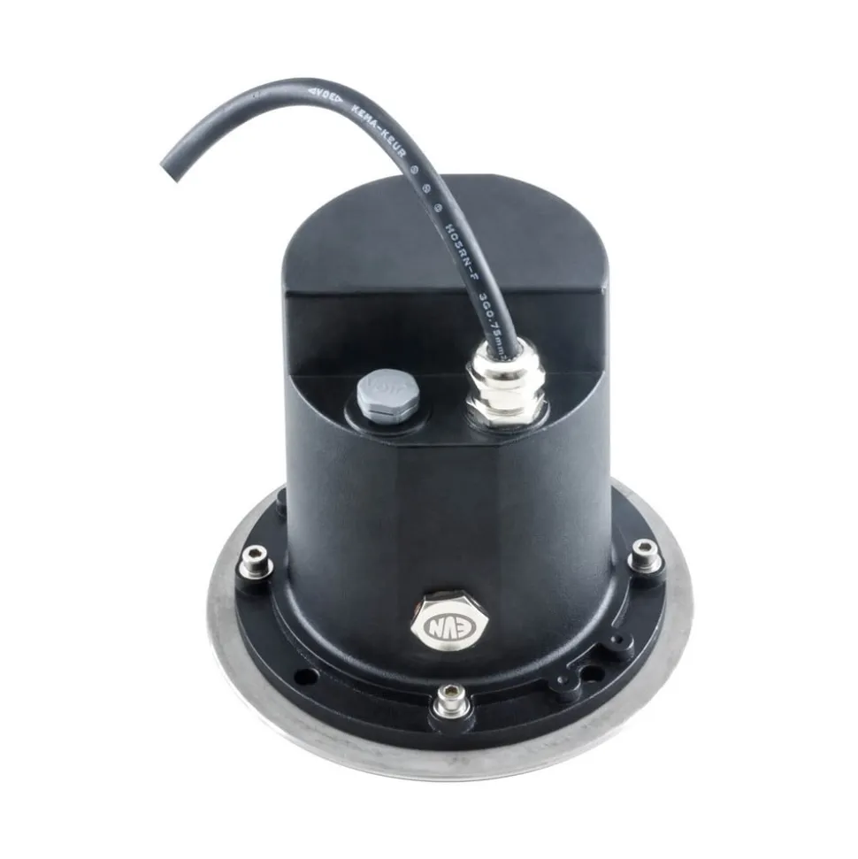 EVN Pentola indbygningslampe stål Ø13,5cm 3.000K