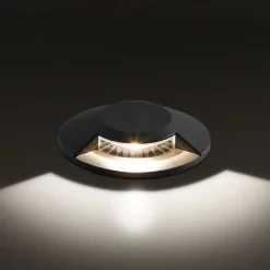 EVN Scopum LED-nedgravningslampe, rund, 1 lyskilde