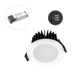 EVN Solido85, 230V, dæmpbar, CCT, hvid