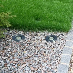 EVN Talpa nedgravningslampe GU10 stål rund