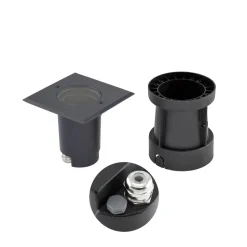 EVN Talpa Nedgravningslampe GU10 stål kantet