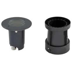 EVN Talpa-nedgravningslampe, drejelig, rund