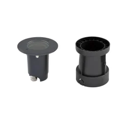 EVN Talpa-nedgravningslampe, drejelig, rund