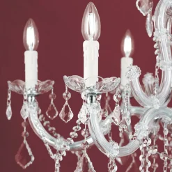 Excellent LILIANA lysekrone med seks lys