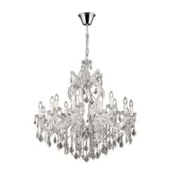 Excellent LILIANA lysekrone med 18 lys