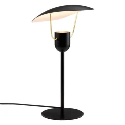 Fabiola bordlampe i sort