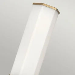 Facet Single LED-væglampe til bad 3.000 K, messing