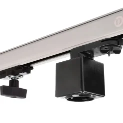 3-fase skinne D Line stikadapter, sort, 1380 W