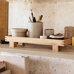 ferm LIVING Bakke Bon X, dybde 12 cm, højde 6 cm, træ