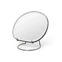 ferm LIVING Pond bordspejl, krom, bredde 21 cm, glas