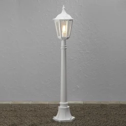 Firenze gadelampe, hvid