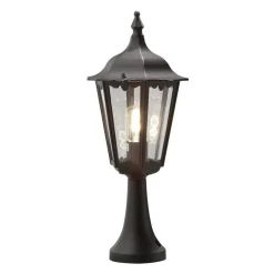 Firenze sokkellampe, sort