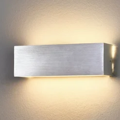 Firkantet aluminiums LED-væglampe Ranik