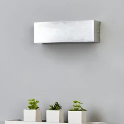 Firkantet aluminiums LED-væglampe Ranik