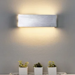 Firkantet aluminiums LED-væglampe Ranik