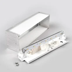 Firkantet aluminiums LED-væglampe Ranik