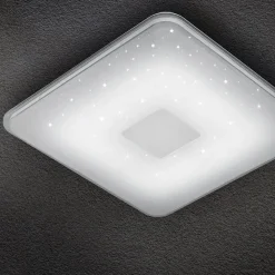 Fjernbetjent, kantet LED loftslampe Samurai