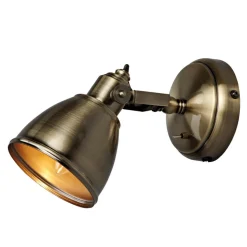 Fjällbacka væglampe med antik finish