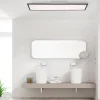Flat LED-monteringspanel, CCT, sort, 119 x 29 cm