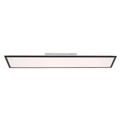 Flat LED-monteringspanel, CCT, sort, 119 x 29 cm