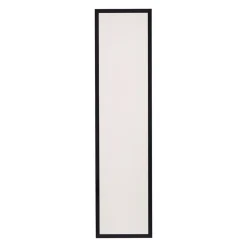 Flat LED-monteringspanel, CCT, sort, 119 x 29 cm